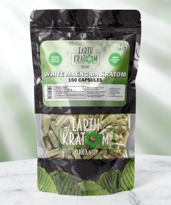 Earth Kratom White Maeng Da 150 Capsules