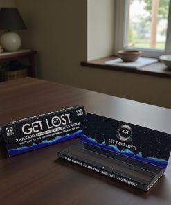 Get Lost Black 1 ¼ Rolling Papers