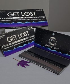 Get Lost Black King Sized Rolling Papers