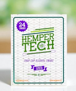 Hemper Tech Snapcap Alcohol Swabs 24ct