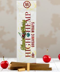 High Hemp Blazin' Cherry Organic Hemp Wraps 2pk