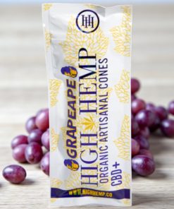 High Hemp Grape Ape Organic Wraps 2pk