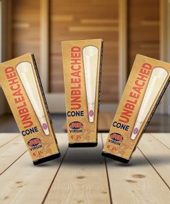 JOB Virgin Unbleached 1 1/4 Cones 6pk
