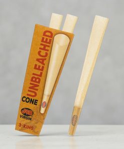 JOB Virgin Unbleached King Sized Cones 3pk