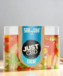 JustCBD Calm Hemp Infused Sugar Free Worms 500mg