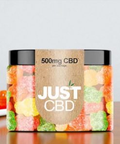 JustCBD Hemp Infused Sour Bears 500mg
