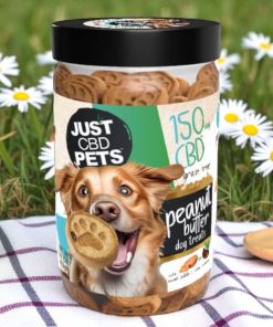 JustCBD Pets Peanut Butter Dog Treats 150mg