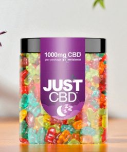 JustCBD Sleep Hemp Infused Nighttime Bears 1,000mg