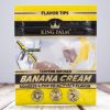 King Palm Banana Cream Flavor Tips 2pk