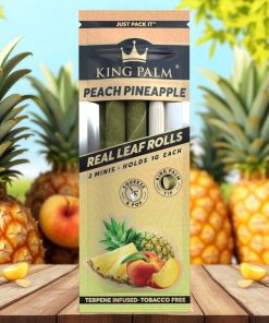 King Palm Peach Pineapple Mini 2pk