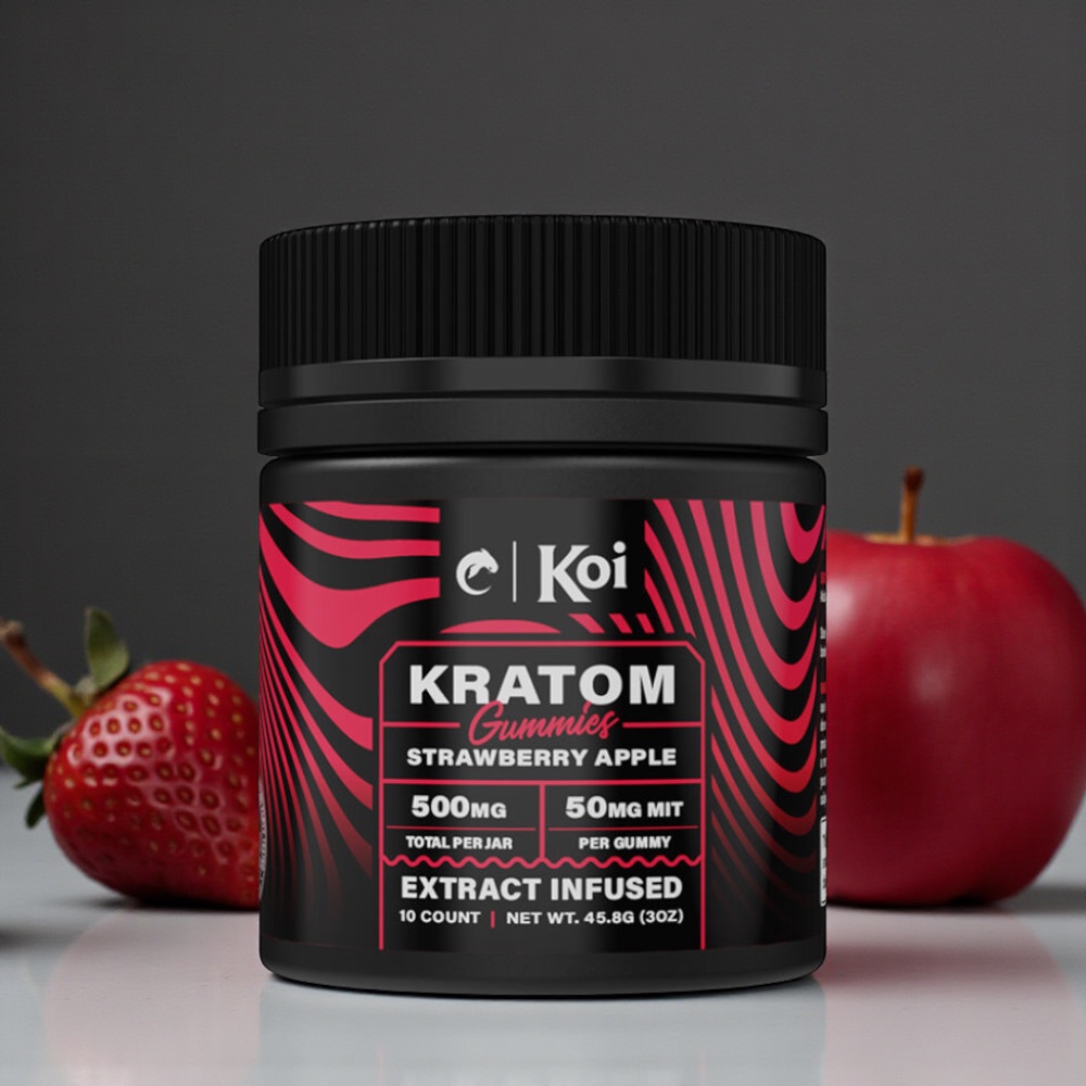 Koi Kratom Berry Punch Gummies 500mg