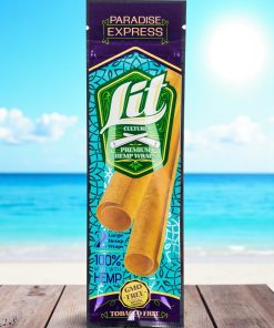 Lit Culture Paradise Express Hemp Wraps 2pk