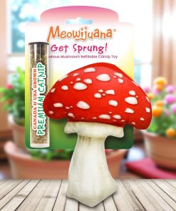 Meowijuana Get Sprung Mushroom Catnip Toy