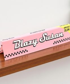 Blazy Susan Pink King Size Slim Rolling Papers