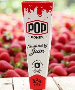 Pop Cones Strawberry Jam 1 1/4 6pk