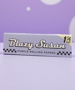 Blazy Susan Purple 1 ¼ Rolling Papers