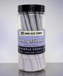 Blazy Susan Purple King Sized Cones 50pk