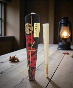 Raw Classic Black King Sized Cones 3pk