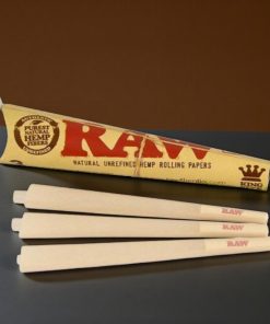 Raw Classic King Sized Cones 3pk