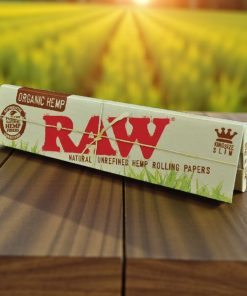 Raw Organic Hemp King Size Slim Rolling Papers