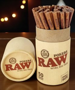 Raw Real Wood Poker