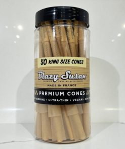 Blazy Susan Unbleached King Sized Cones 50pk