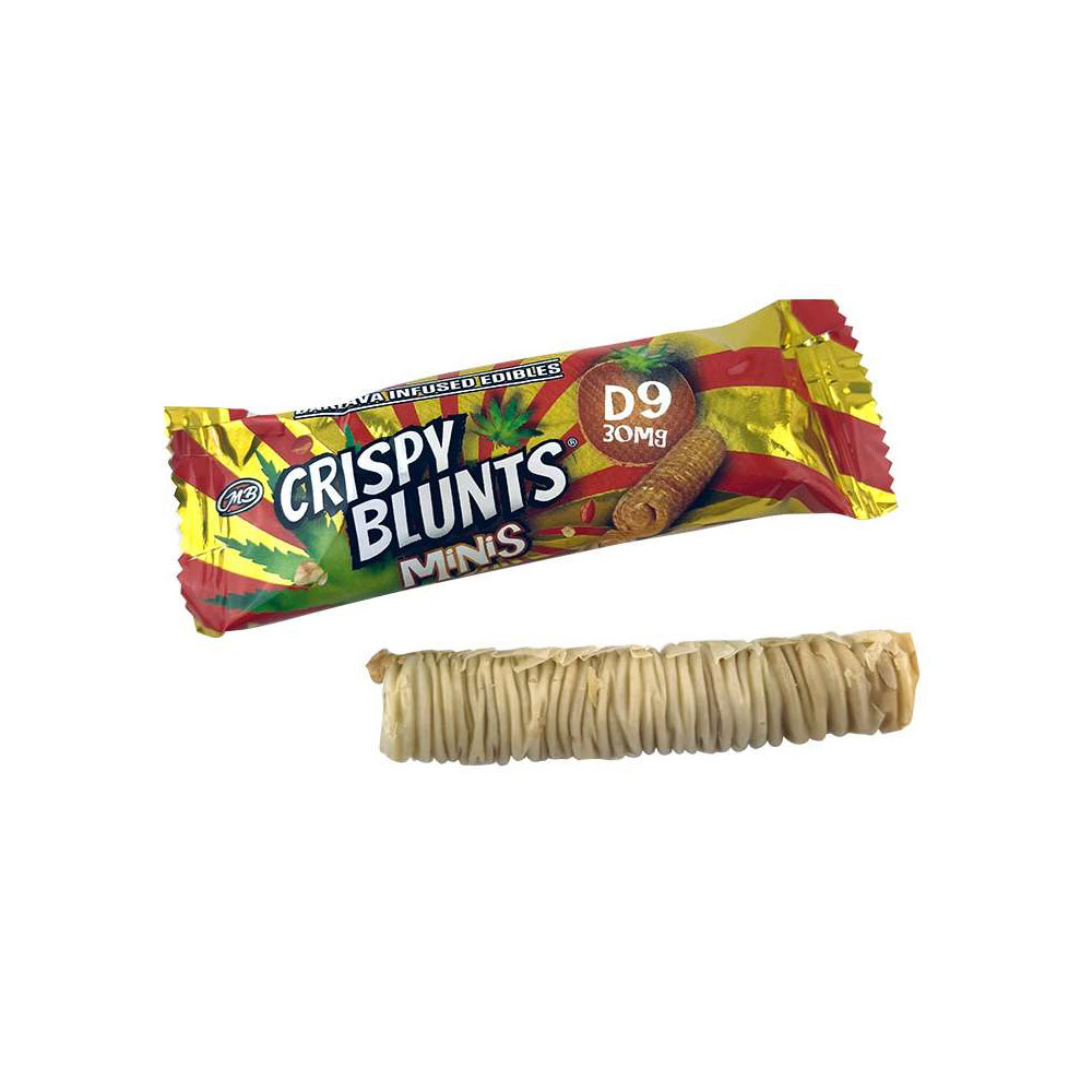 Crispy Blunts Minis Strawberry Cheesecake D9 THC 30mg