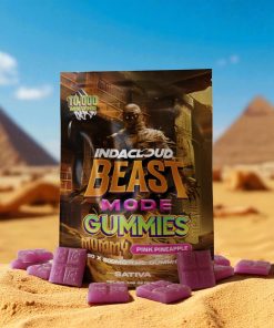 IndaCloud Pink Pineapple Beast Mode 10,000mg Gummies 20ct