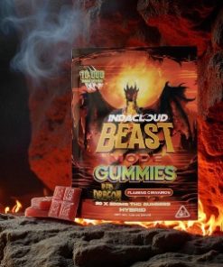 IndaCloud Flaming Cinnamon Beast Mode 10,000mg Gummies 20ct
