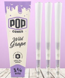 Pop Cones Wild Grape 1 1/4 6pk