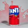 Can Soda 12oz- Fanta Strawberry