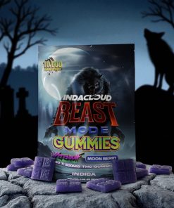 IndaCloud MoonBerry Beast Mode 10,000mg Gummies 20ct