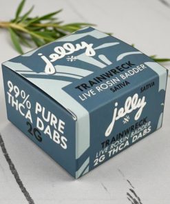 NYB Labs X Jelly Trainwreck Live Rosin 2g Dabs