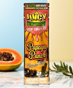 Juicy Hemp Wraps Papaya Punch 2pk