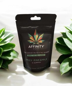 Affinity Hemp Spicy Pineapple 250mg Gummies 10ct