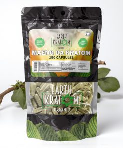 Earth Kratom Green Maeng Da 150 Capsules