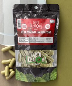 Earth Kratom Red Maeng Da 65 Capsules