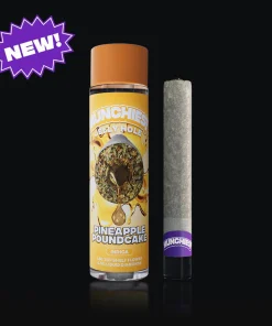 Munchies! Jelly Hole Pineapple Poundcake 2g Pre-Roll